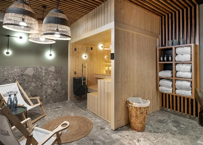 ヴィラ Tatry Mozaika Premium & - Sauna, Jacuzzi, Flipper By Rentilopl ザコパネ