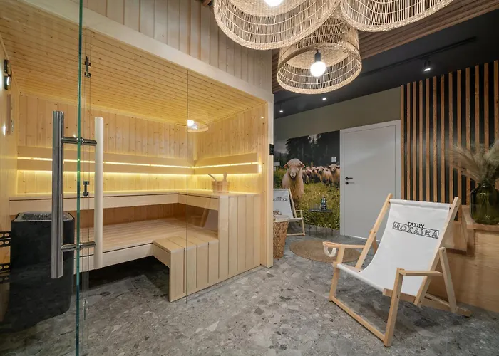 ヴィラ Tatry Mozaika Premium & - Sauna, Jacuzzi, Flipper By Rentilopl